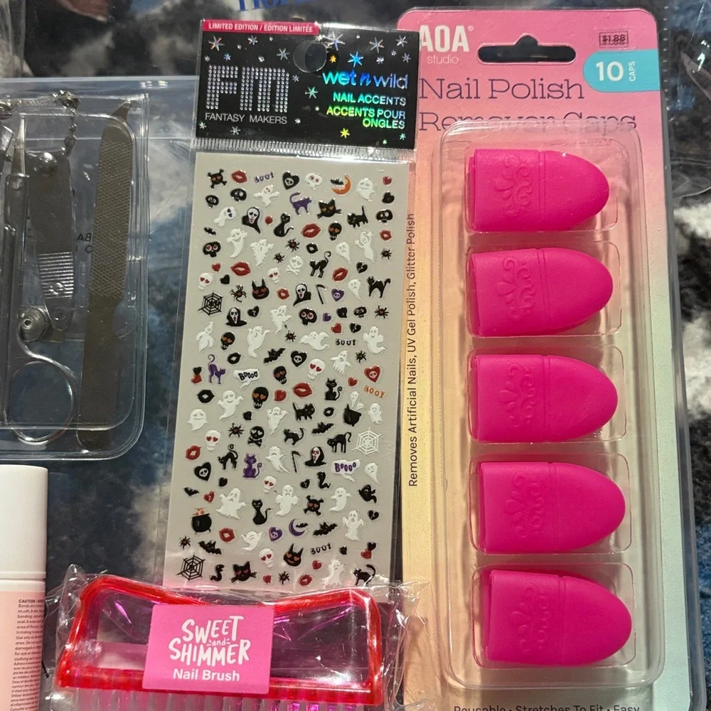 Nail Art Storage Organizer with Assorted Colors